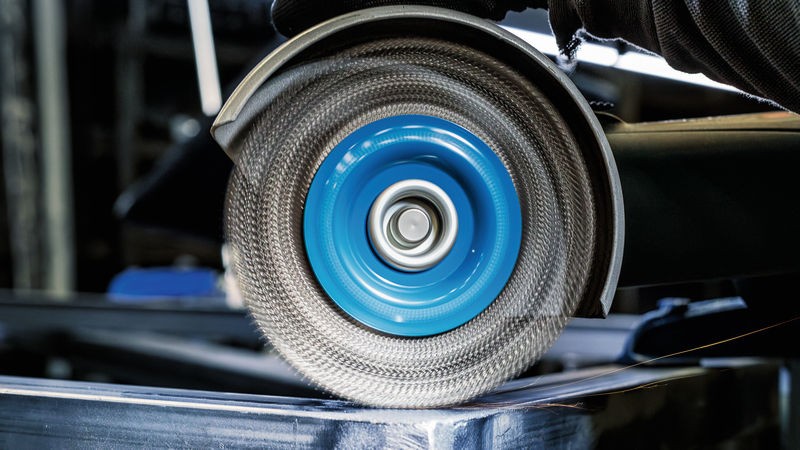 Disco de alambre PRO Metal heavy, 115 x 0,5 mm, rosca