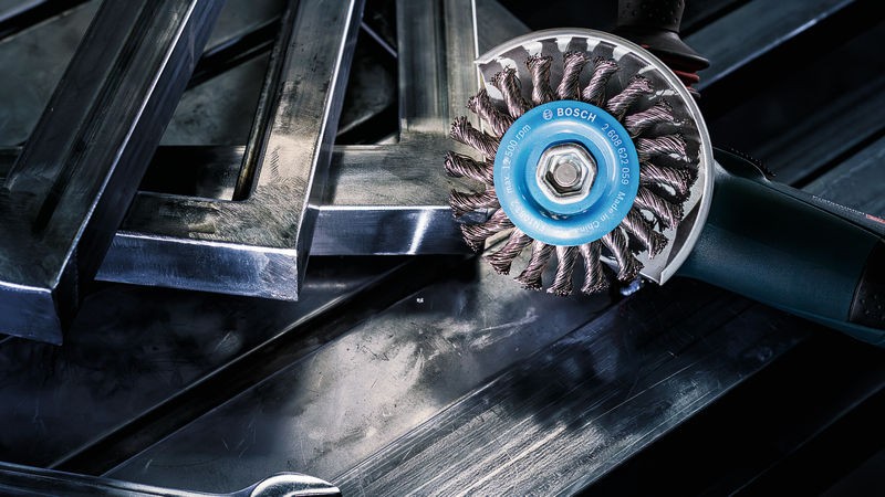 Disco de alambre PRO Metal heavy, 115 x 0,5 mm, rosca