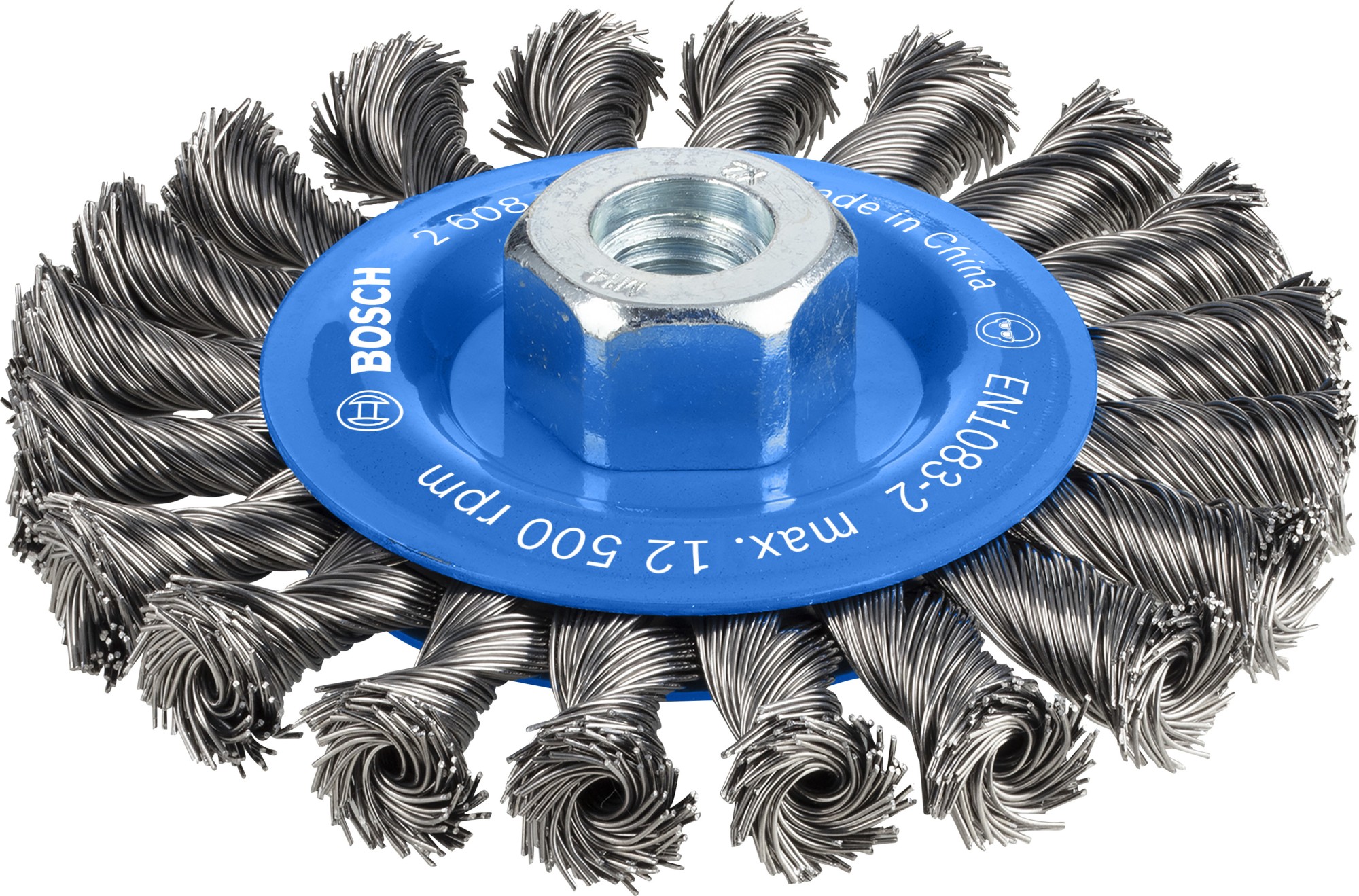 Disco de alambre PRO Metal heavy para amoladoras pequeñas, rosca M14