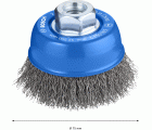 Cepillo de vaso PRO Metal clean, 70 x 0,3 mm, rosca