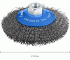 Cepillo cónico PRO Metal clean, 115 x 0,3 mm, rosca