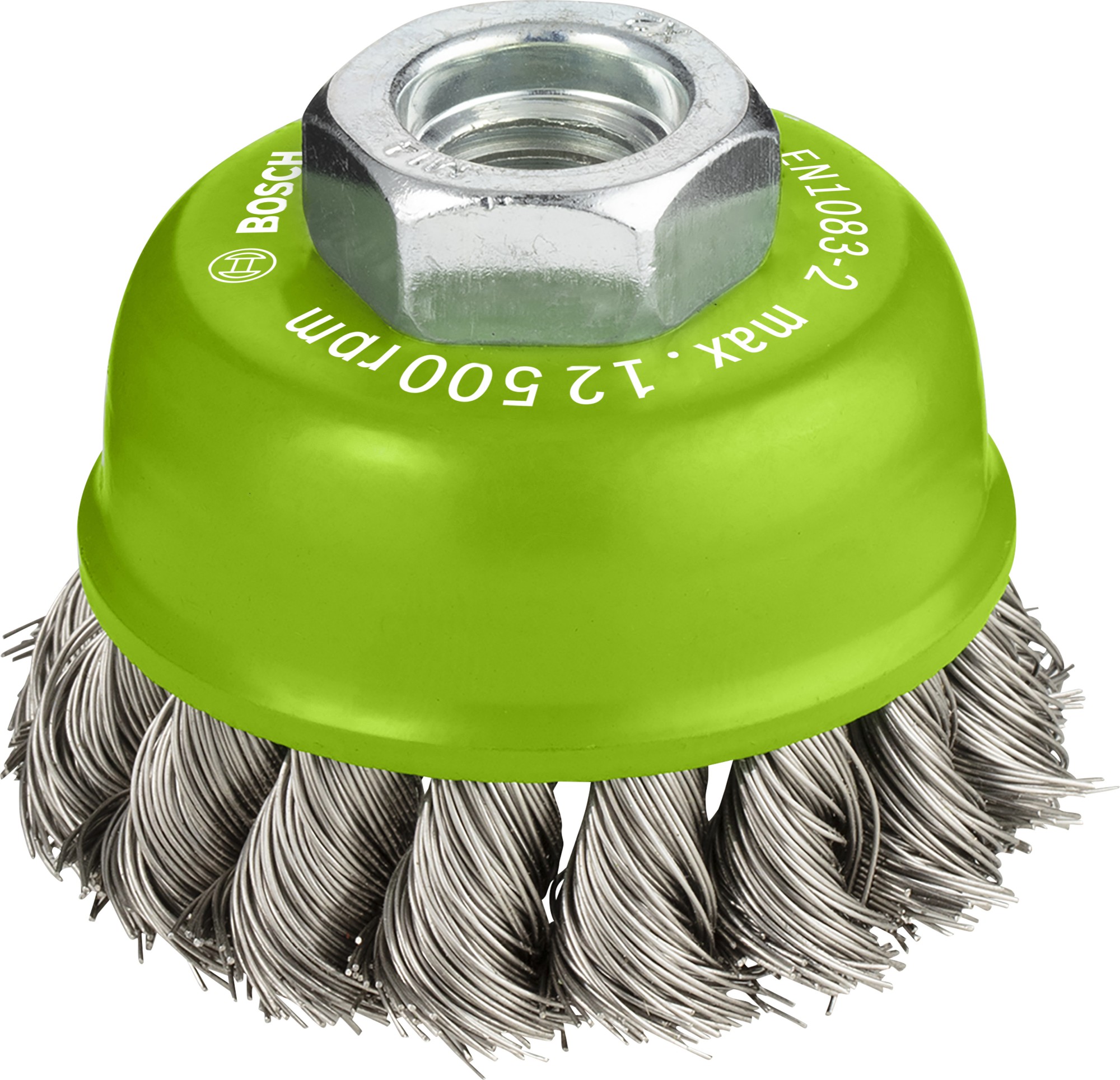 Cepillo de vaso PRO Stainless Steel heavy, 65 x 0,35 mm, rosca