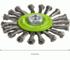 Disco de alambre PRO Stainless Steel heavy, 115 x 0,5 mm, rosca