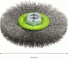 Disco de alambre PRO Stainless Steel clean, 115 x 0,3 mm, rosca