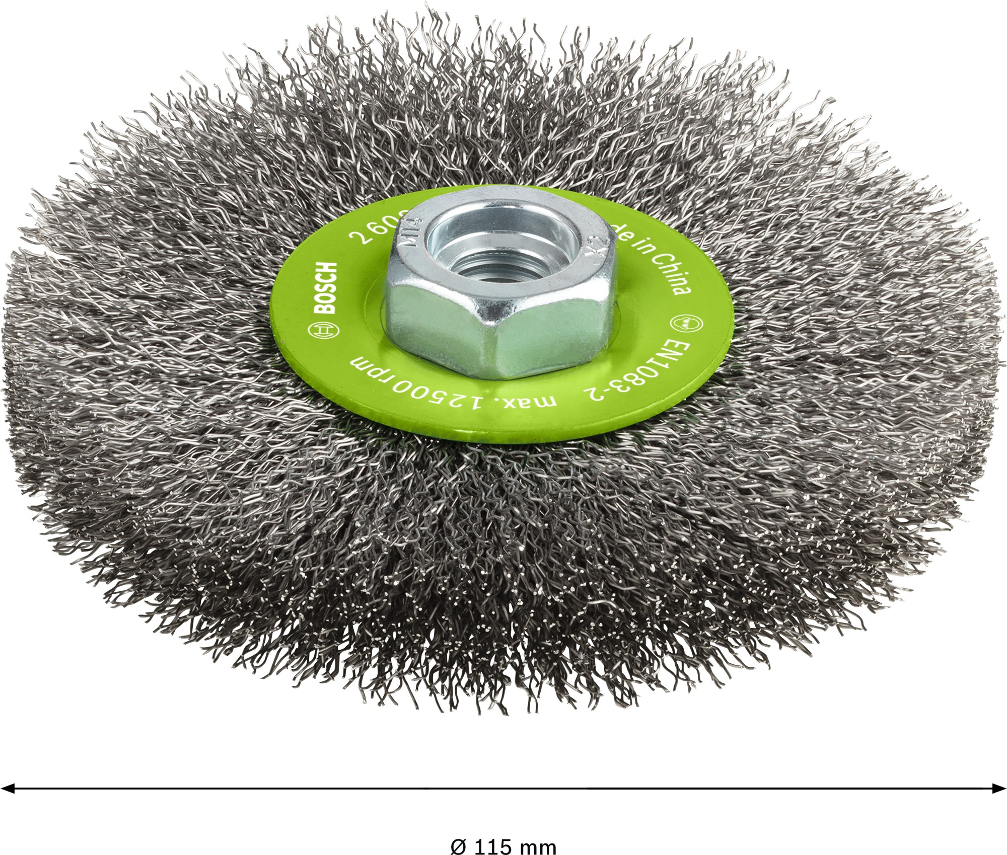 Disco de alambre PRO Stainless Steel clean, 115 x 0,3 mm, rosca