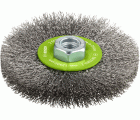 Disco de alambre ondulado PRO Stainless Steel clean para amoladoras grandes, rosca M14