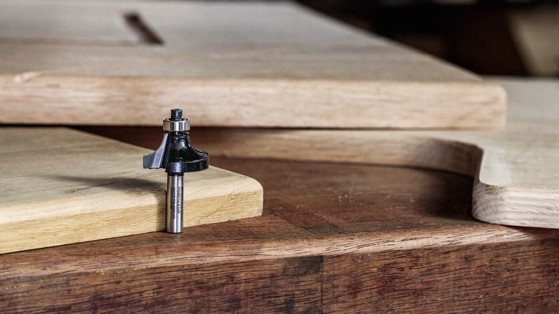 Broca fresadora para redondeo PRO, R 8, vástago de 8 mm