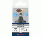 Broca fresadora para redondeo PRO, R 10, vástago de 8 mm