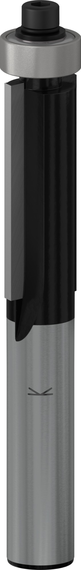 Broca fresadora de recorte al ras PRO con cojinete inferior, Ø 9,5 x L 25,4, vástago de 8 mm