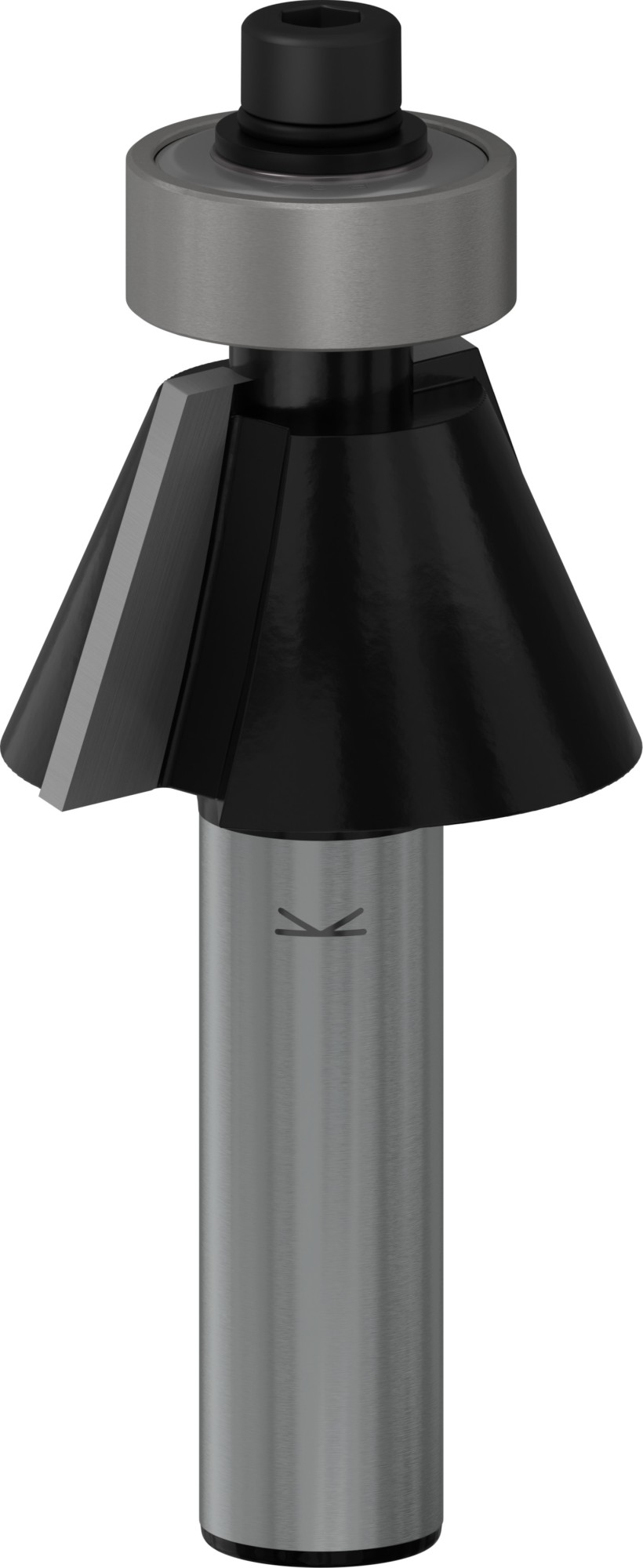 Broca fresadora para biseles PRO, 25°, vástago de 8 mm