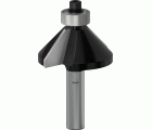 Broca fresadora para biseles PRO, 45°, vástago de 8 mm