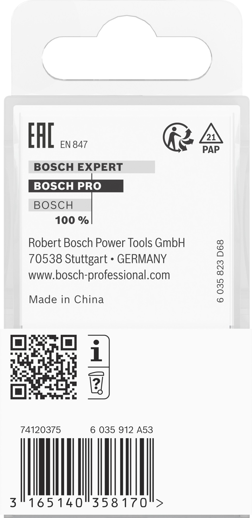 Broca fresadora PRO para moldura cóncava clásica, R 6,3, vástago de 8 mm