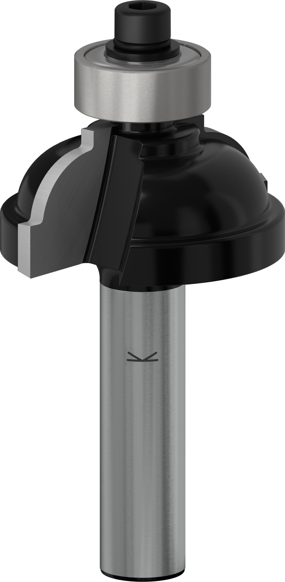 Broca fresadora PRO para moldura cóncava clásica, R 6,3, vástago de 8 mm