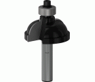 Broca fresadora PRO para moldura cóncava clásica, R 9,5, vástago de 8 mm