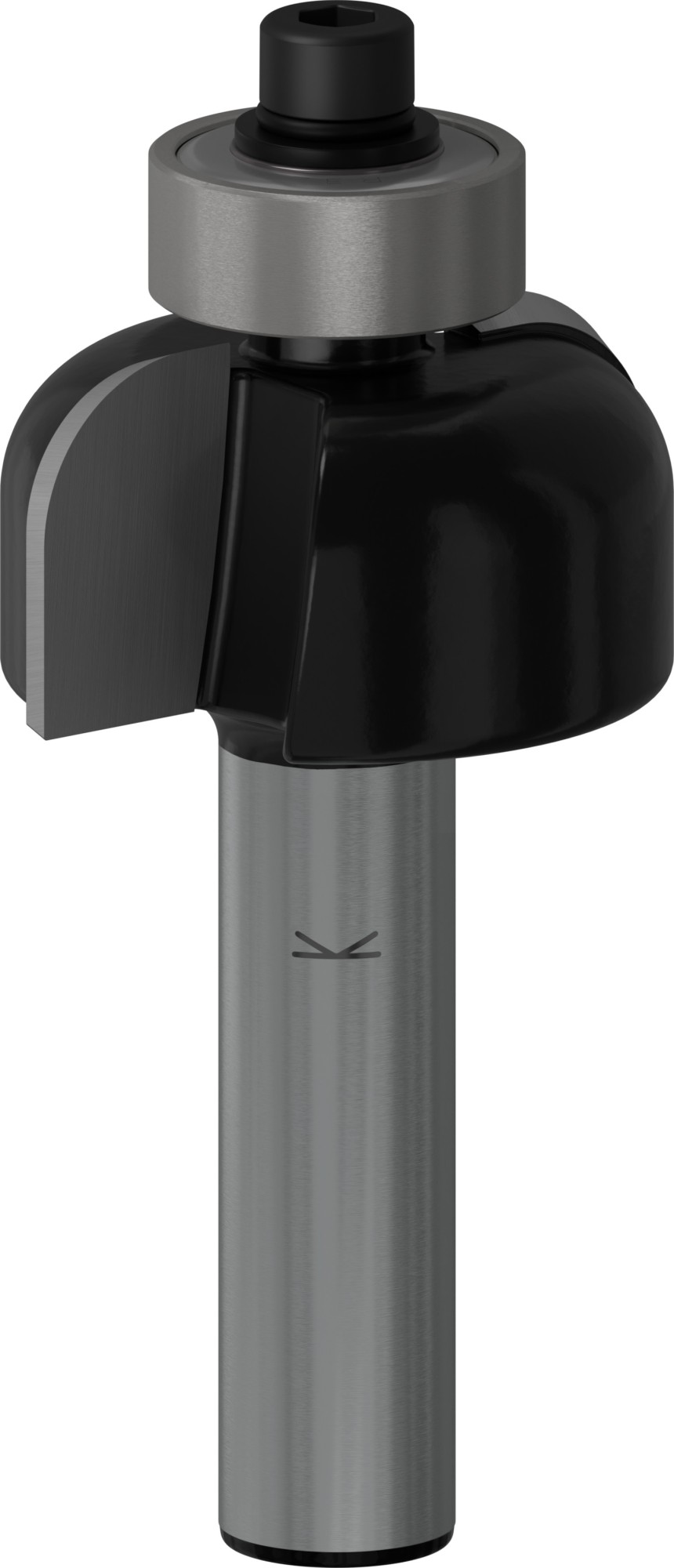 Broca fresadora PRO para moldura cóncava, R 6, vástago de 8 mm