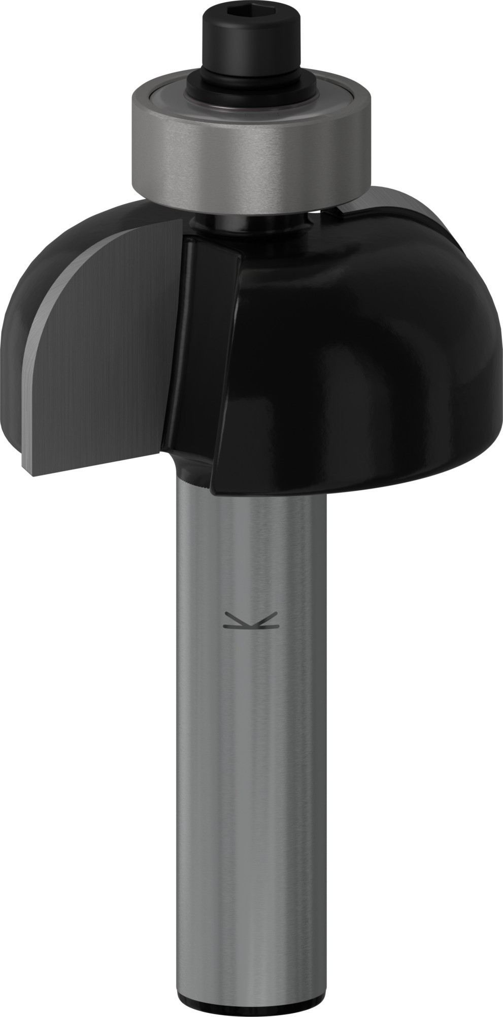 Broca fresadora PRO para moldura cóncava, R 8, vástago de 8 mm