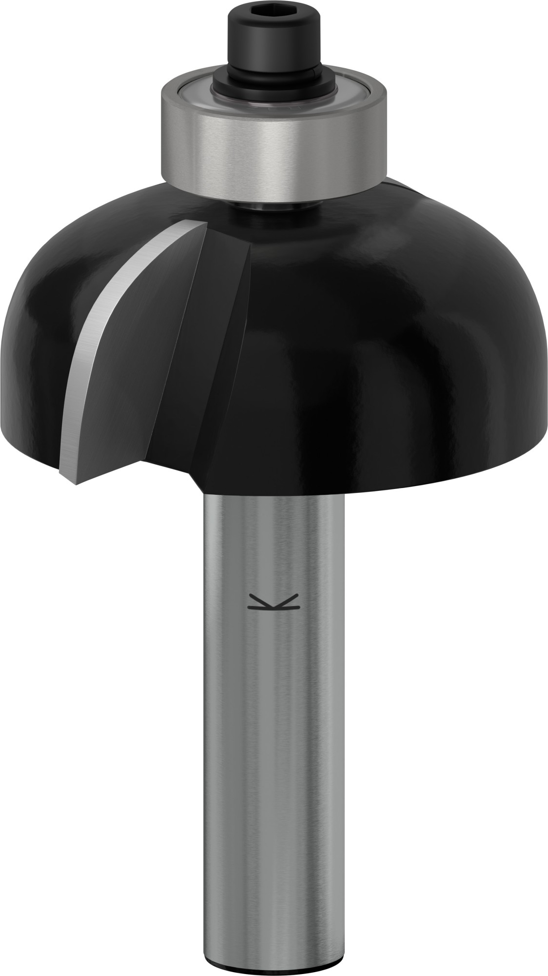 Broca fresadora PRO para moldura cóncava, R 10, vástago de 8 mm