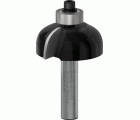 Broca fresadora PRO para moldura cóncava, R 10, vástago de 8 mm