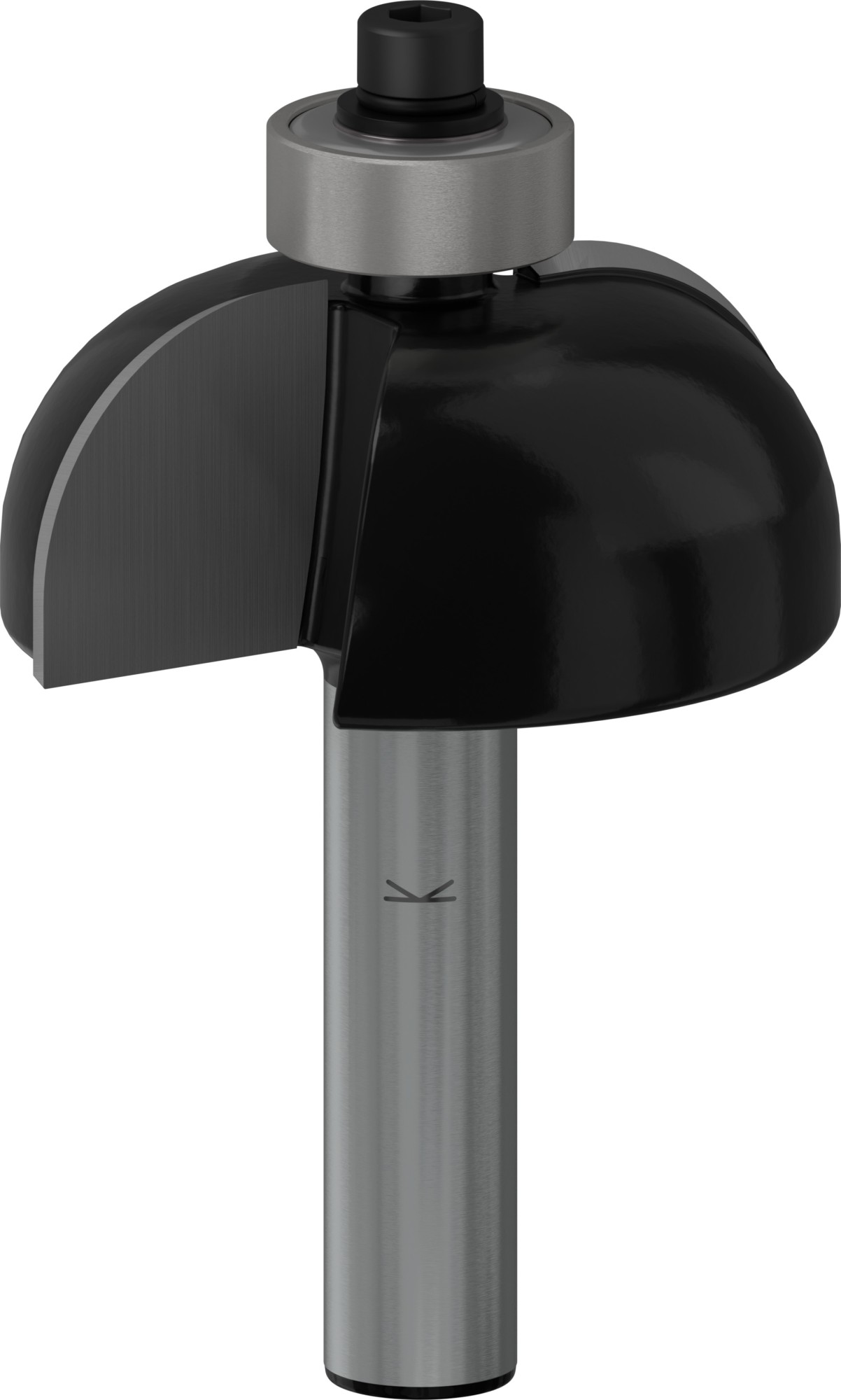 Broca fresadora PRO para moldura cóncava, R 12, vástago de 8 mm