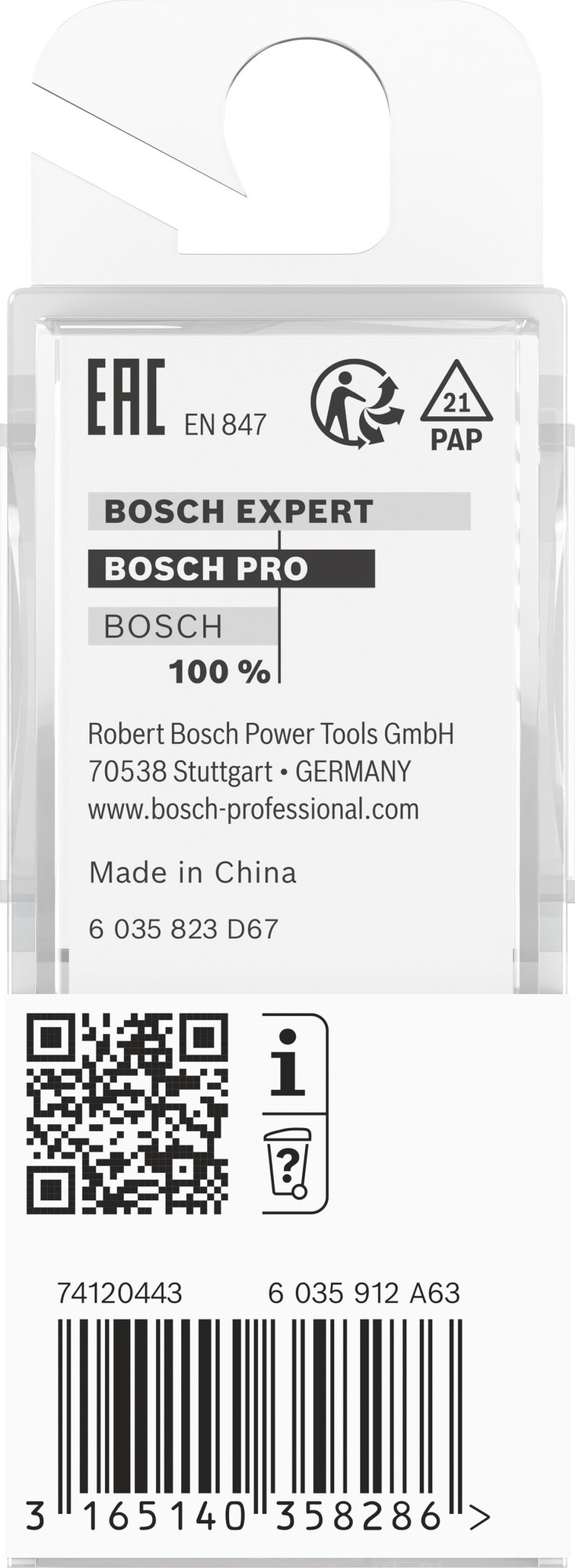 Broca fresadora PRO para molduras de media caña, R 4, vástago de 8 mm