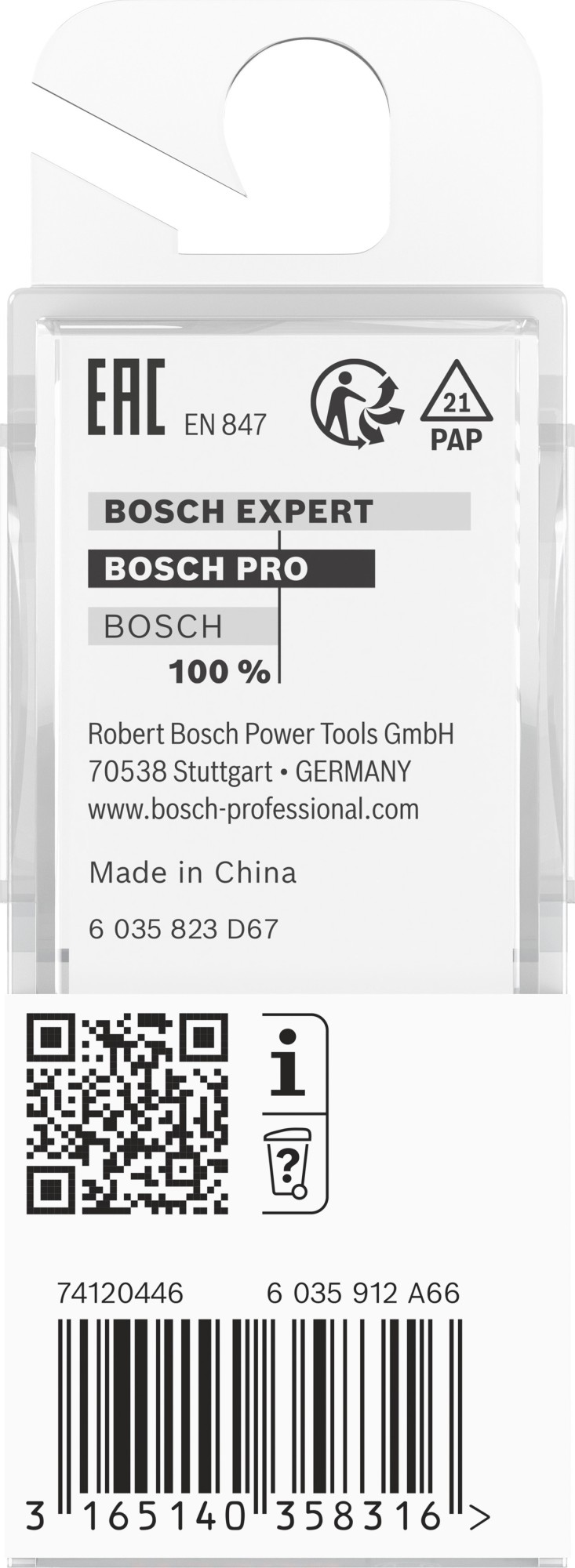 Broca fresadora PRO para molduras de media caña, R 10, vástago de 8 mm