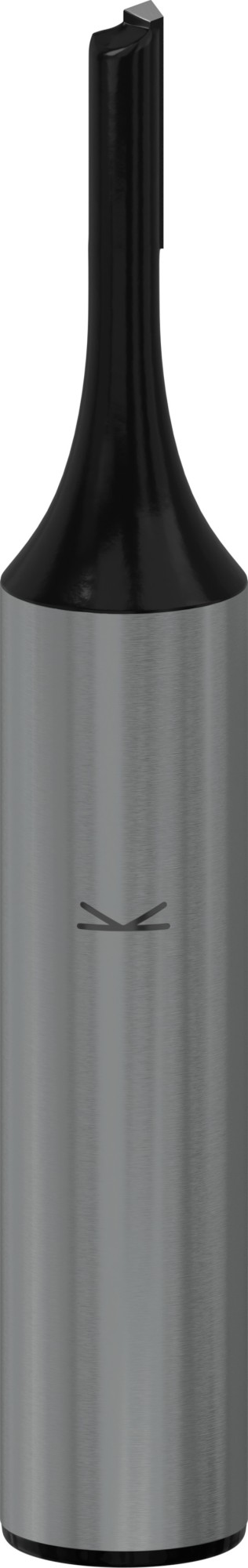 Broca fresadora recta PRO, una acanaladura, Ø 3 x L 8, vástago de 8 mm