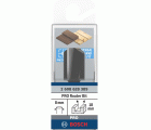 Broca fresadora recta PRO, dos acanaladuras, Ø 18 x L 24,6, vástago de 8 mm
