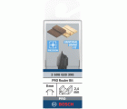 Broca fresadora PRO para ranura de moldura cóncava y cordón R 2,4, vástago de 8 mm