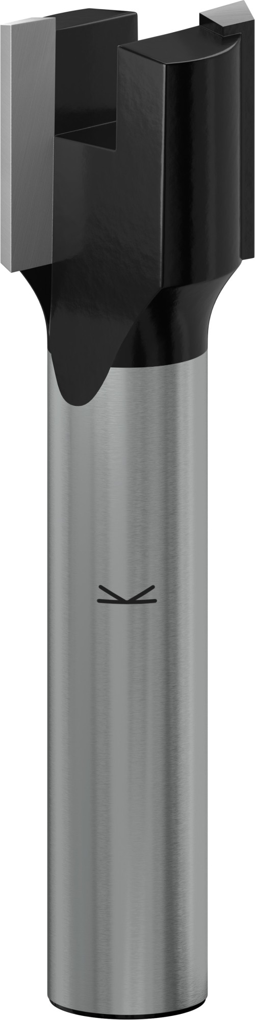Broca fresadora para crear cajas (cavidades) PRO, Ø 12,7 x L 12,7, vástago de 8 mm