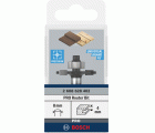 Broca fresadora para ranuras PRO, L 4, vástago de 8 mm