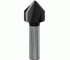 Broca fresadora PRO para ranuras en V, 90° x Ø 16, vástago de 8 mm