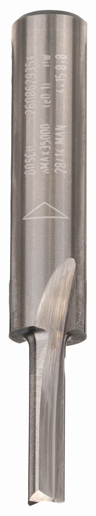 Fresa recta Expert for Wood, carburo macizo, 8 mm, D1 4 mm, L 15,8 mm, G 50,7 mm