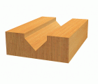 Fresa para ranurar en V Expert for Wood, 8 mm, D 12,7 mm, L 10 mm, G 44,5 mm, 90°