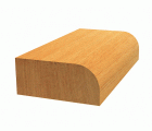 Fresa para redondear Expert for Wood, 8 mm, D 16,7 mm, R1 2 mm, L 12,7 mm, G 55 mm