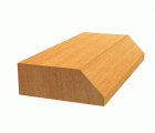 Fresa para biselar Expert for Wood, 8 mm, D 44 mm, L 18,5 mm, G 61 mm