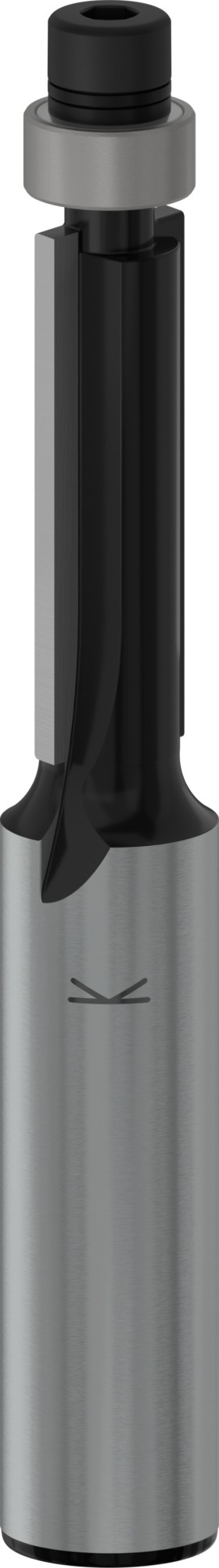 Broca fresadora de recorte al ras PRO con cojinete inferior, Ø 6,35 x L 20, vástago de 8 mm