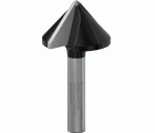 Broca fresadora PRO para ranuras en V, 90° x Ø 31,8, vástago de 8 mm