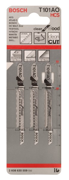 Hoja de sierra de calar T 101 AO