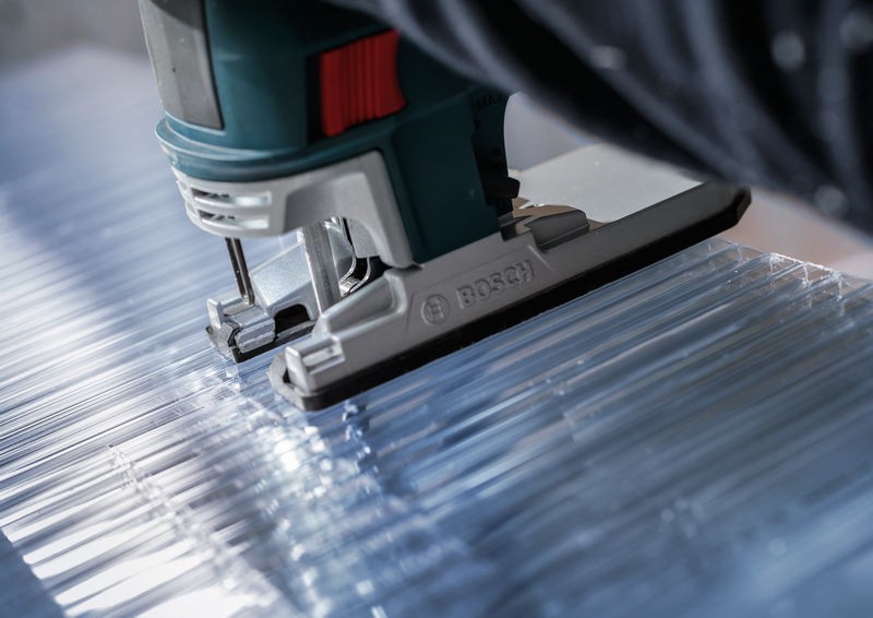 PRO Plastics PC clean T101A Jigsaw Blade, 100 mm, 5 pcs. Special for Acrylic