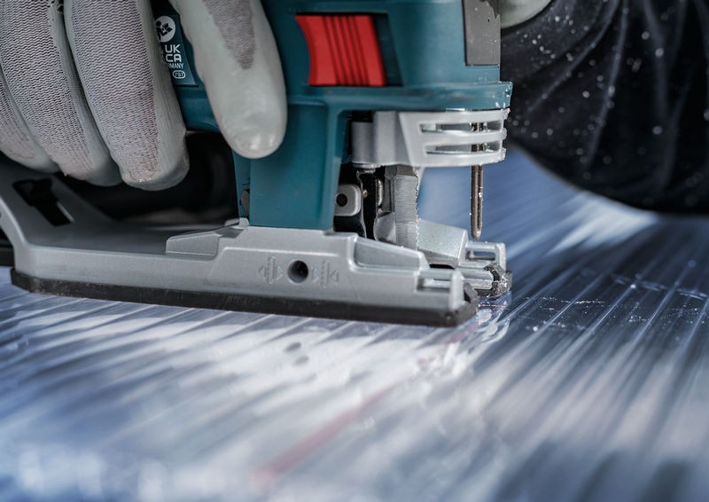 PRO Plastics PC clean T101A Jigsaw Blade, 100 mm, 3 pcs. Special for Acrylic