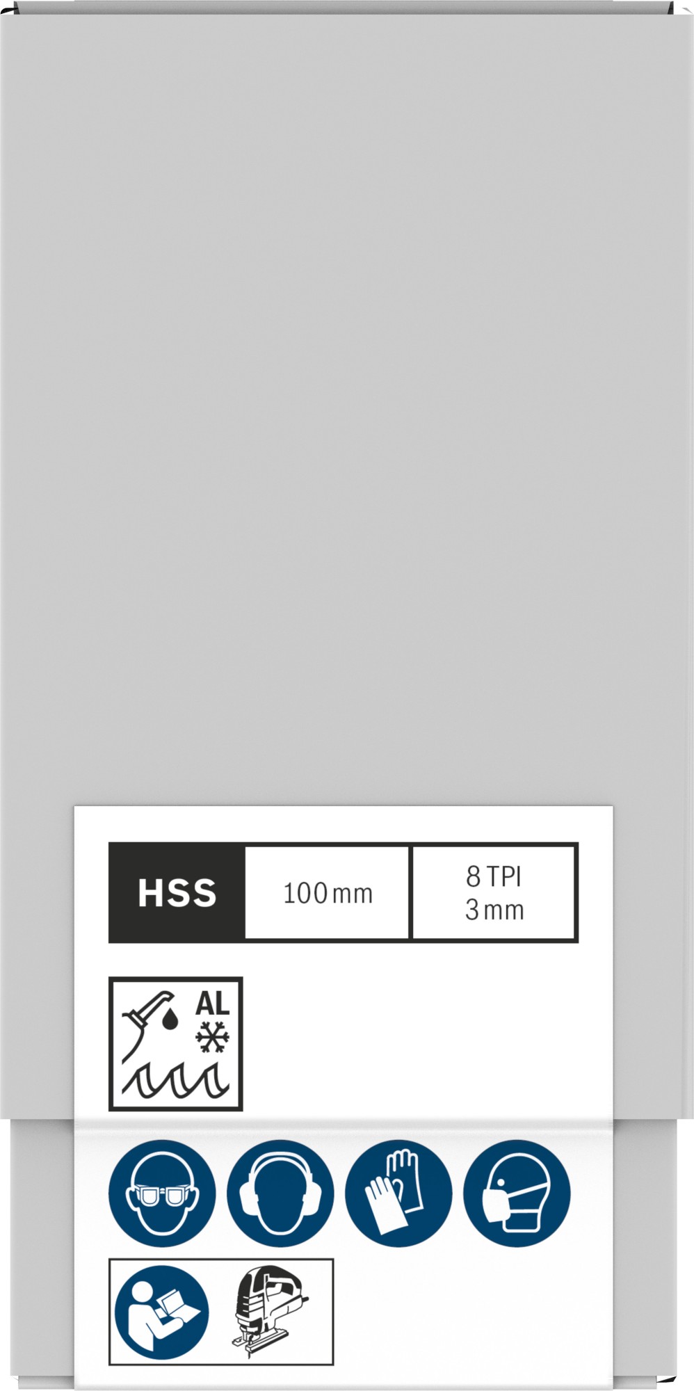 Hoja de sierra de calar PRO Alu T127D, 100 mm, 100 unidades