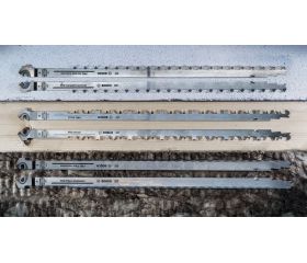 Set de hojas de sierra tándem PRO Wood TF350M, 408 mm, 2 unidades