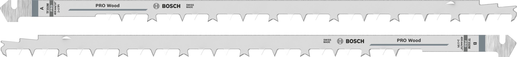 Set de hojas de sierra en tándem PRO Wood TF350M