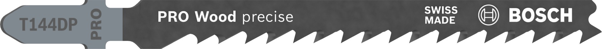 Hoja de sierra de calar PRO Wood precise T144DP 100 mm, 25 uds.