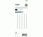 Hoja de sierra de calar PRO Wood precise T344DP 152 mm, 5 uds.