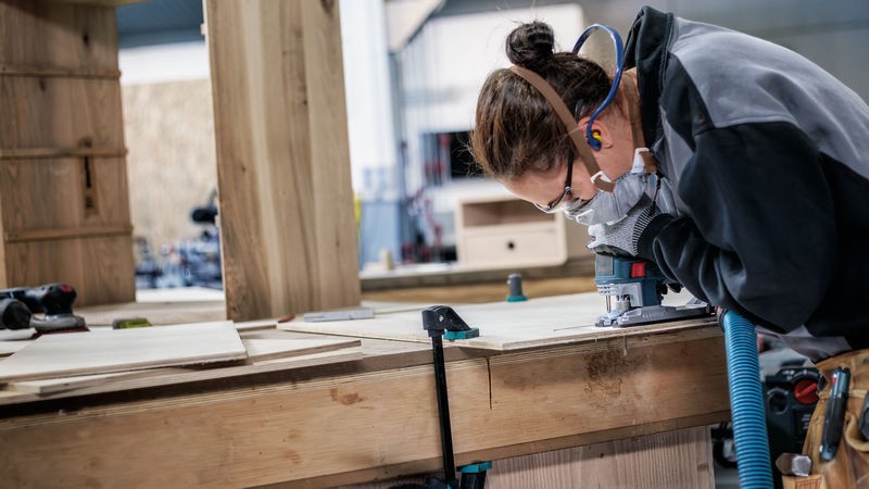 Hoja de sierra de calar PRO Hardwood clean curve T101AOF, 83 mm, 5 uds.