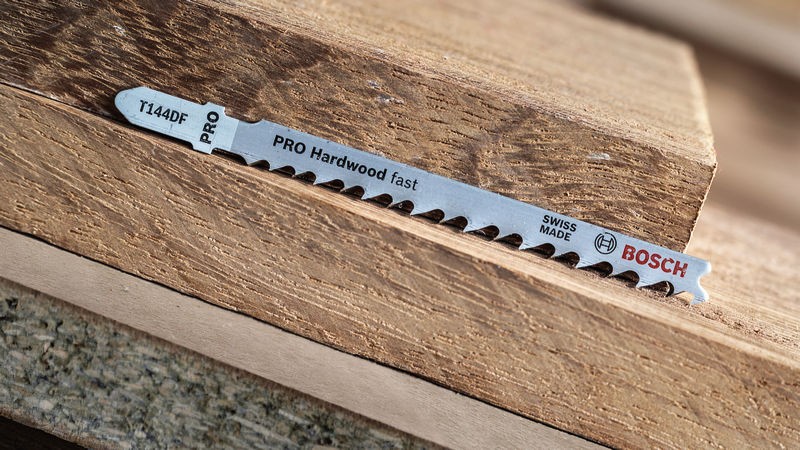 Hoja de sierra de calar PRO Hardwood fast T144DF 100 mm, 25 uds.