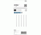 Hoja de sierra de calar PRO Multi Material thick and thin T345XF, 132 mm, 5 uds.