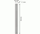 Cuchilla para cepillo PRO, 56 x 5,5 x 1,1 mm