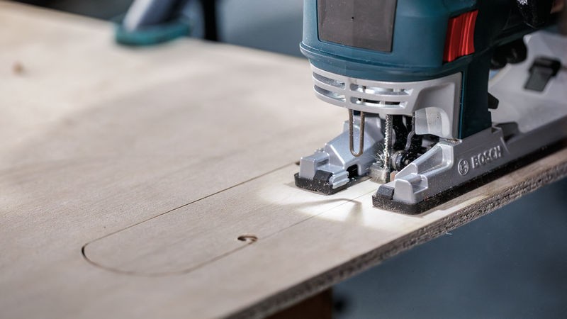 Hoja de sierra de calar PRO Hardwood clean curve T101AOF, 83 mm, 3 uds.